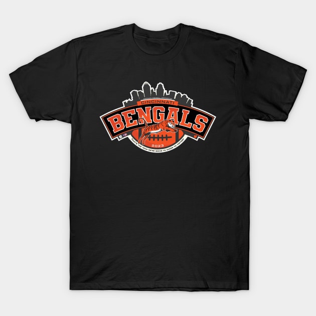 Bengals 2023 T-Shirt by Nagorniak